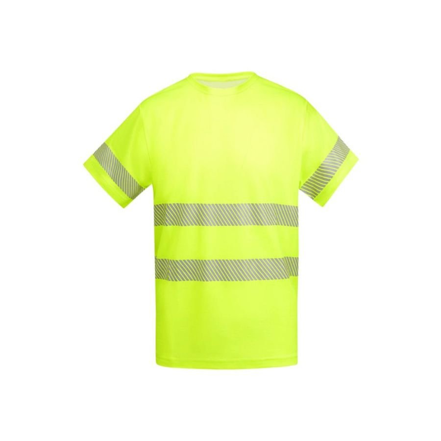 CAMISETA AV ALGODÓN POLIESTER AMARILLO