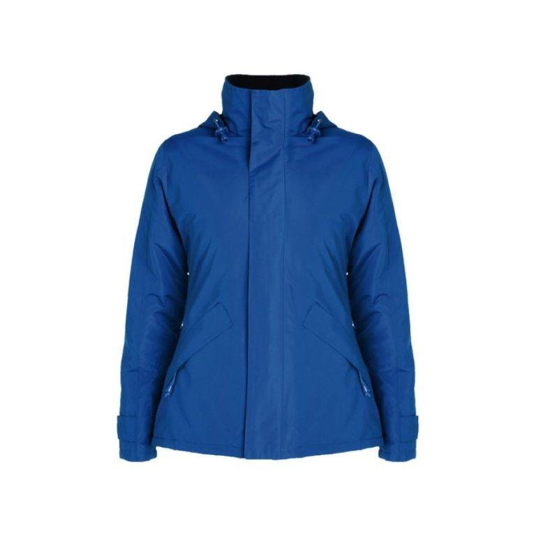 Parka Mujer Acolchada con Capucha · Impermeable · 400GSM · 6 Bolsillos · 5078 ROYAL FRONT