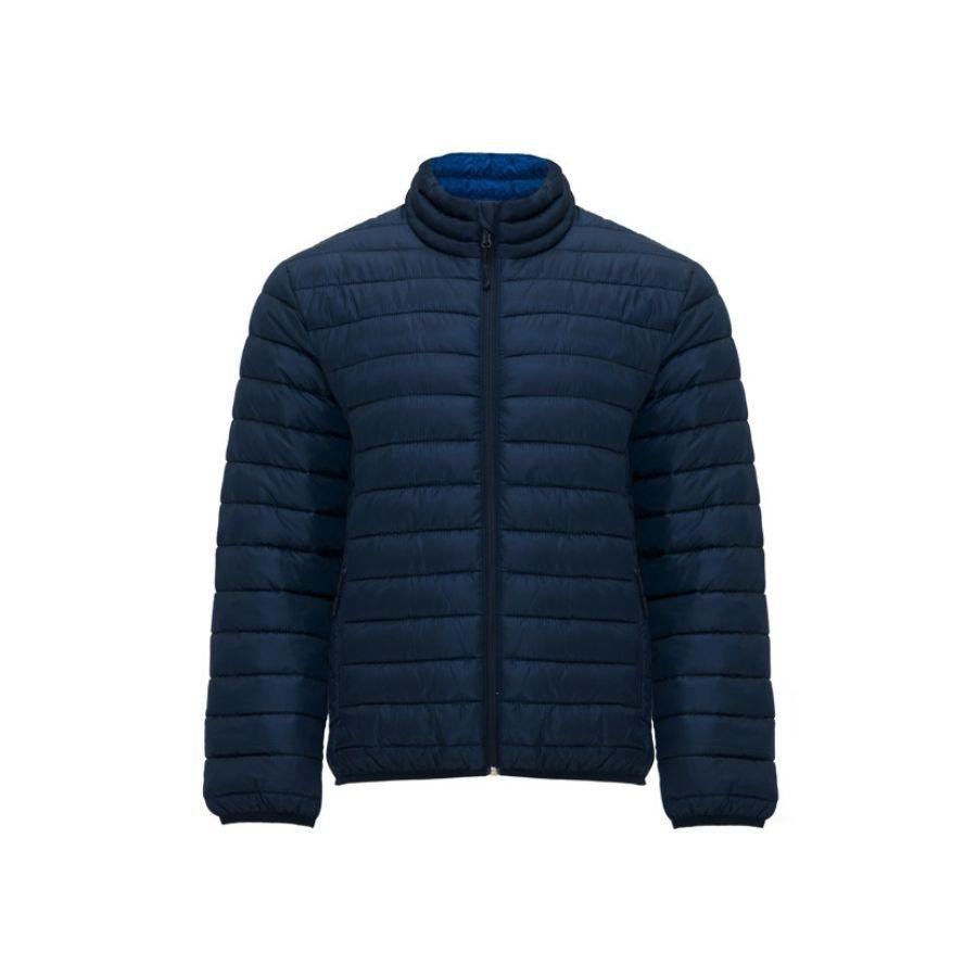 CHAQUETA EFECTO PLUMAS · PRENDA LIGERA · 300GSM · DOS BOLSILLOS · 5094 AZUL MARINO FRONT