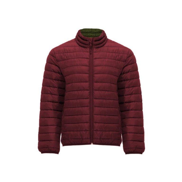CHAQUETA EFECTO PLUMAS · PRENDA LIGERA · 300GSM · DOS BOLSILLOS · 5094 BURDEOS FRONT