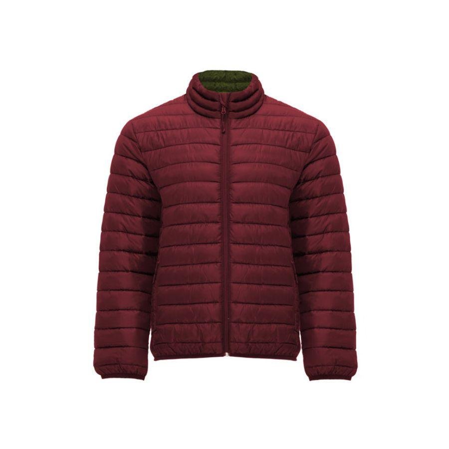 CHAQUETA EFECTO PLUMAS · PRENDA LIGERA · 300GSM · DOS BOLSILLOS · 5094 BURDEOS FRONT