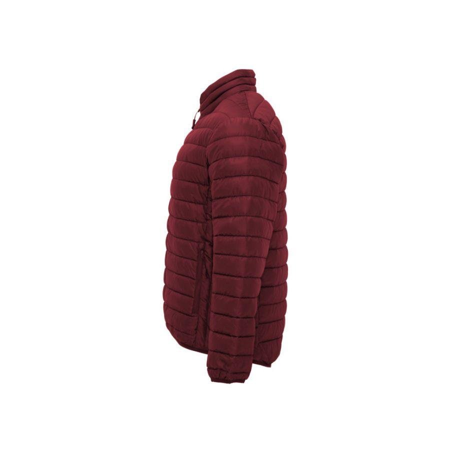 CHAQUETA EFECTO PLUMAS · PRENDA LIGERA · 300GSM · DOS BOLSILLOS · 5094 BURDEOS LATERAL