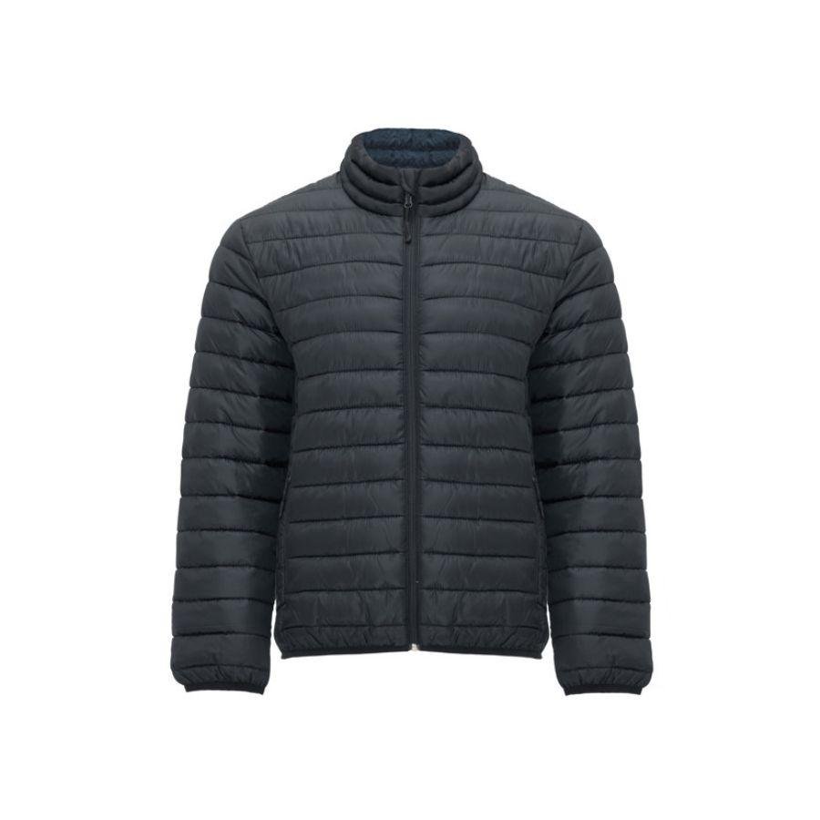 CHAQUETA EFECTO PLUMAS · PRENDA LIGERA · 300GSM · DOS BOLSILLOS · 5094 EBANO FRONT