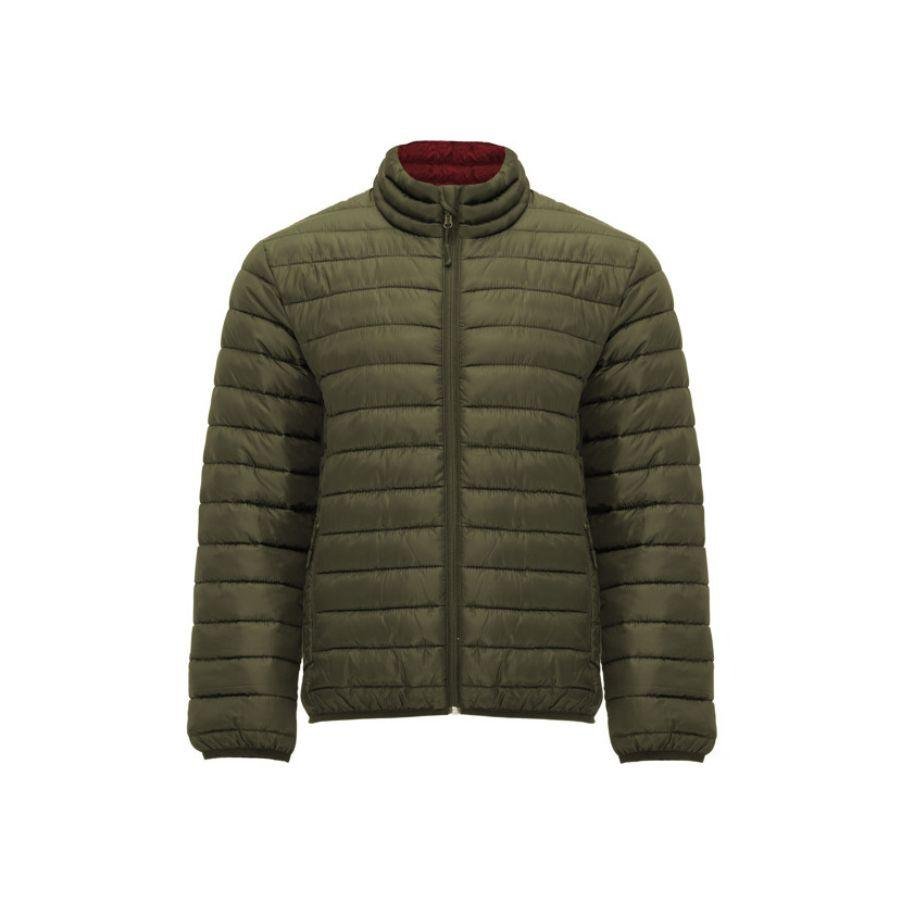 CHAQUETA EFECTO PLUMAS · PRENDA LIGERA · 300GSM · DOS BOLSILLOS · 5094 VERDE MILITAR FRONT