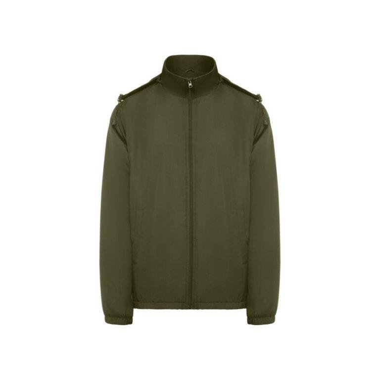 CHAQUETA LIGERA · MICROPOLAR INTERIOR · 330GSM · PUÑOS ELÁSTICOS · 5079 VERDE