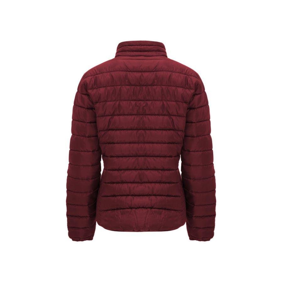 CHAQUETA MUJER PLUMAS · PRENDA LIGERA · 300GSM · DOS BOLSILLOS · 5094 BURDEOS BACK