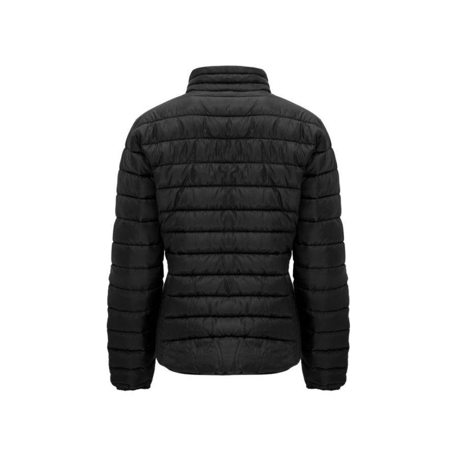 CHAQUETA MUJER PLUMAS · PRENDA LIGERA · 300GSM · DOS BOLSILLOS · 5094 NEGRO BACK