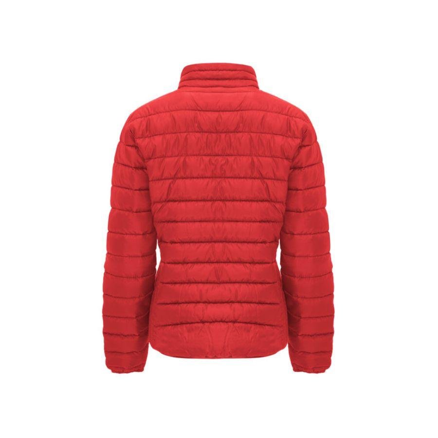CHAQUETA MUJER PLUMAS · PRENDA LIGERA · 300GSM · DOS BOLSILLOS · 5094 ROJO BACK