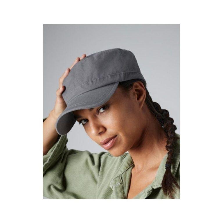 GORRA MILITAR · 100% ALGODÓN REFORZADO · DISEÑO MILITAR · CIERRE AJUSTABLEKHAKI
