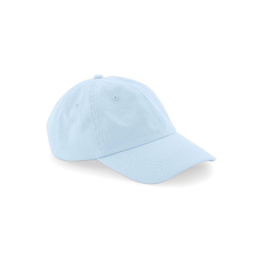 GORRA BASEBALL · COLOR PASTEL · 100%ALGODÓN · 6 PANELES · AB653 AZUL PASTEL FRONT