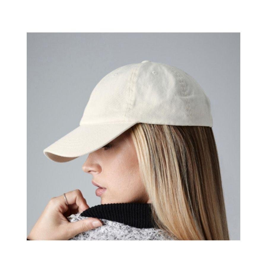 GORRA BASEBALL · COLOR PASTEL · 100%ALGODÓN · 6 PANELES · AB653 GORRA AMARILLA