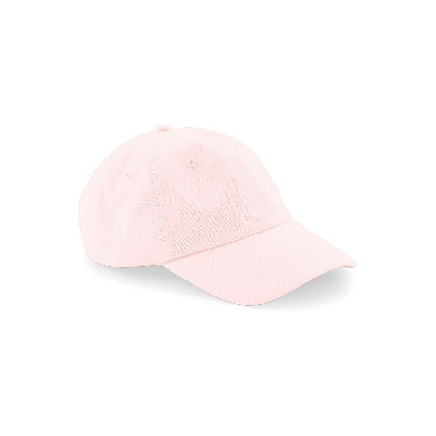 GORRA BASEBALL · COLOR PASTEL · 100%ALGODÓN · 6 PANELES · AB653 ROSA PASTEL FRONT