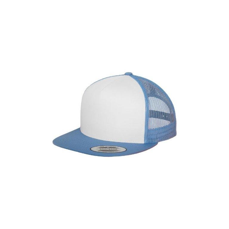 GORRA CLASICA TRUCKER · VISERA PLANA · 5 PANELES · CIERRE AJUSTABLE · A302