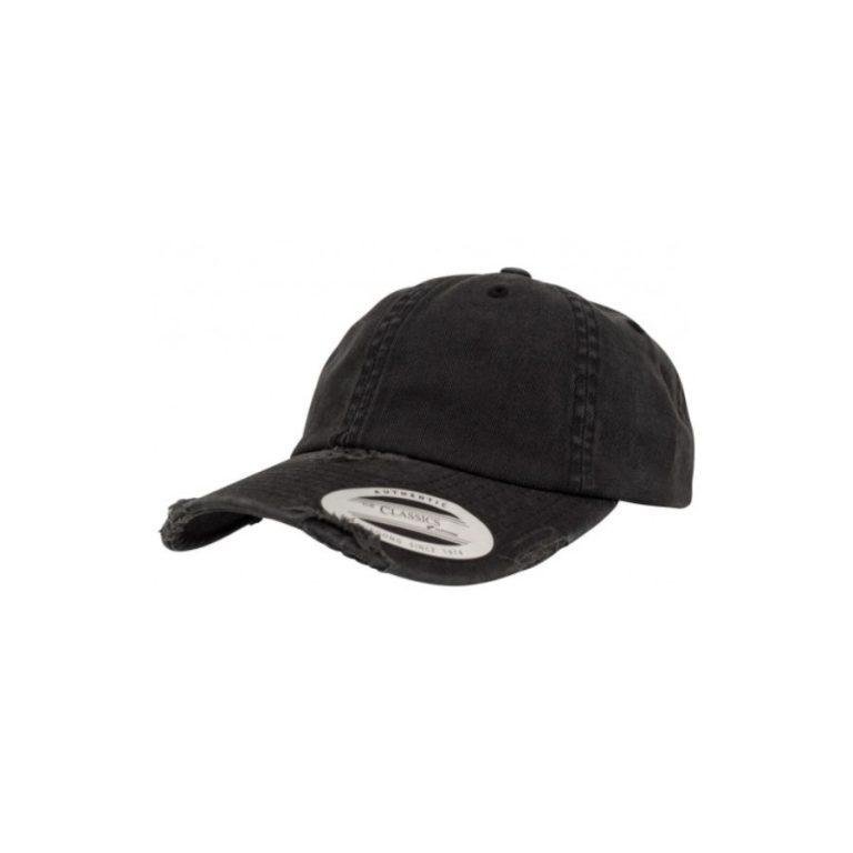 GORRA PERFIL BAJO · ASPECTO DESGASTADO · 6 PANELES · 100% ALGODÓN · A633