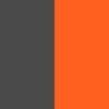 BERMUDA AV 250 GSM | C2705 - Gris/Naranja Fluor