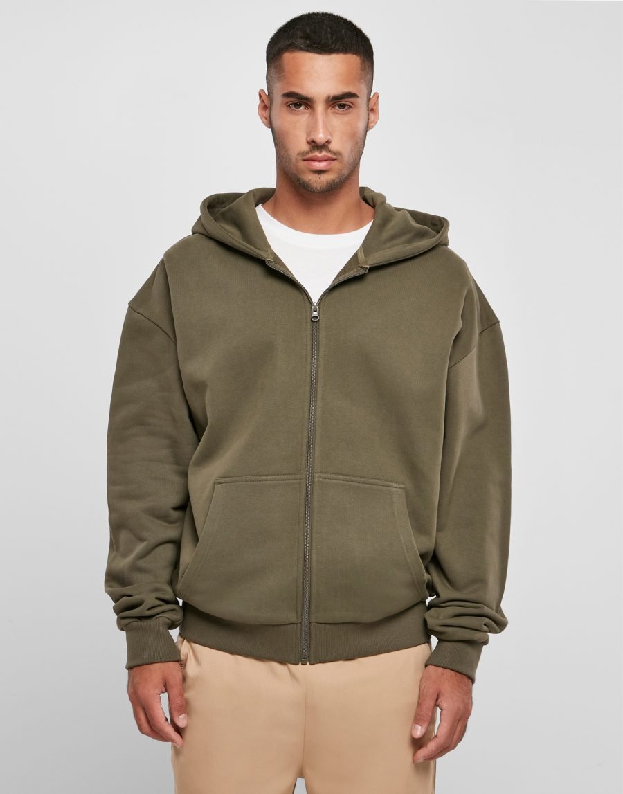SUDADERA CON CREMALLERA 460GSM | BY192