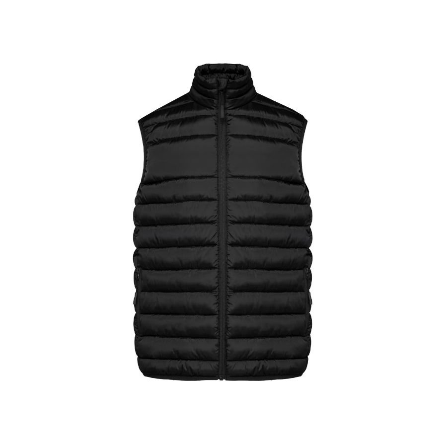CHALECO ACOLCHADO DE HOMBRE · CORTE RECTO · 2 BOLSILLOS LATERALES · 100% POLIÉSTER · 320 GSM · K6173
