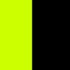 CAMISETA AV BANDA SEGMENTADA 170GSM | R9317 - Amarillo Fluorescente-Negro