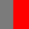 CHALECO ACOLCHADO BICOLOR 220GSM | V205902 - Gris/Rojo