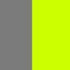 CAMISETA AV BANDA SEGMENTADA 140 GSM | V305509 - Gris/Amarillo Fluor