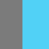 CHALECO ACOLCHADO BICOLOR 220GSM | V205902 - Gris/Celeste