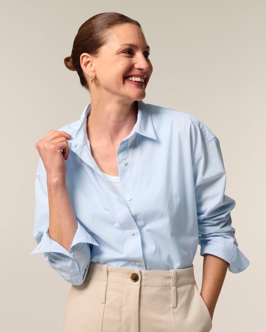 CAMISA RELAXED MUJER 130GSM | STWW973