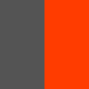 GORRA TRUCKER BICOLOR | 6606 - CHARCOAL / NEON ORANGE