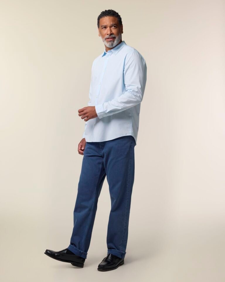 Stanley Styler Shirt - Summer Blue Studio Front