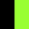 CHALECO UNISEX BICOLOR 250GSM | WK606 - Negro/Verde Lima
