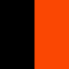 CHALECO UNISEX BICOLOR 250GSM | WK606 - Negro/Naranja