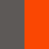 CHALECO MULTIBOLSILLOS BICOLOR 200GSM | R8414 - Plomo/Naranja