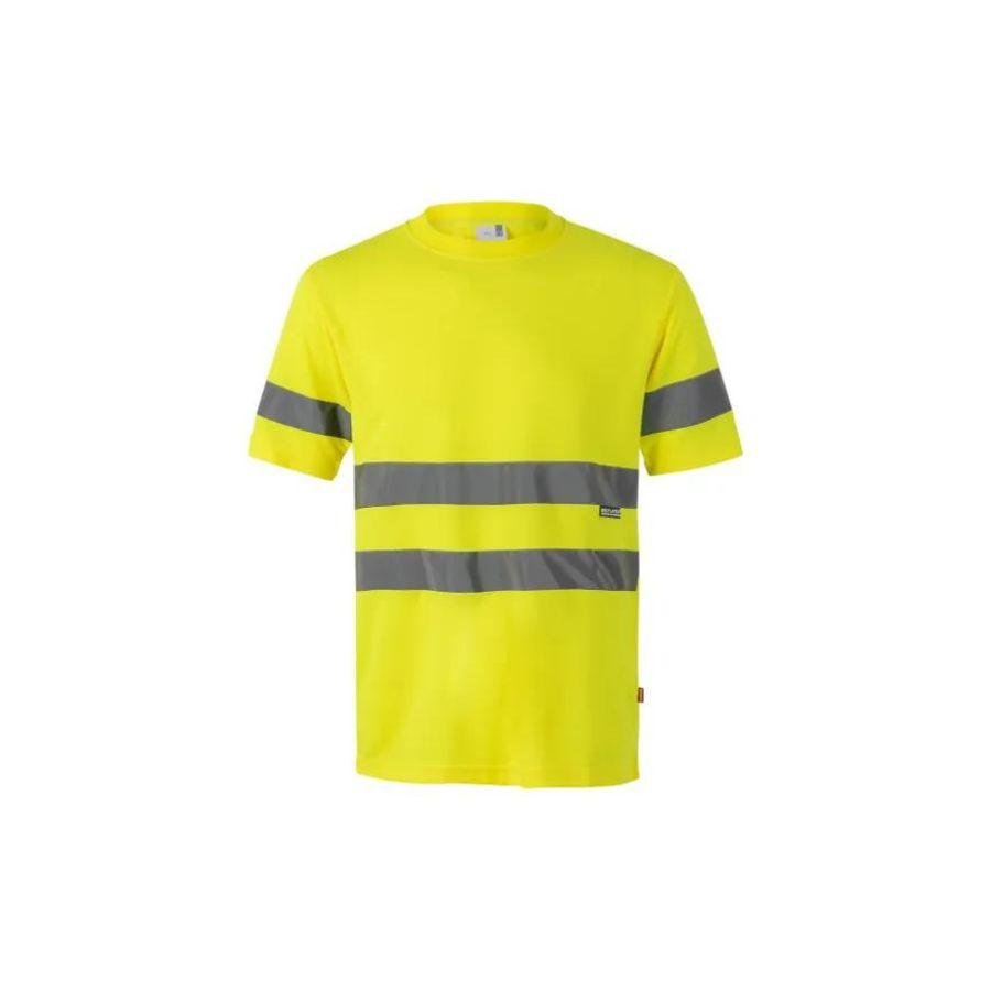 Camiseta Alta Visibilidad Reflatex Amarillo Fluor