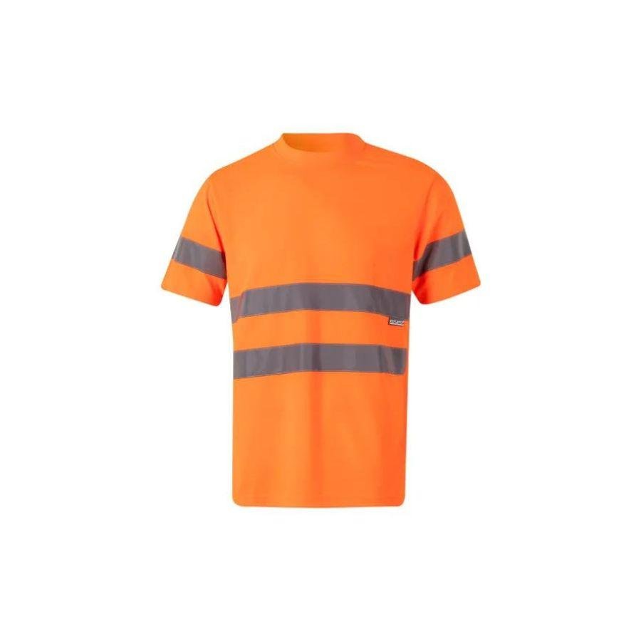Camiseta Alta Visibilidad Reflatex Naranja Fluor