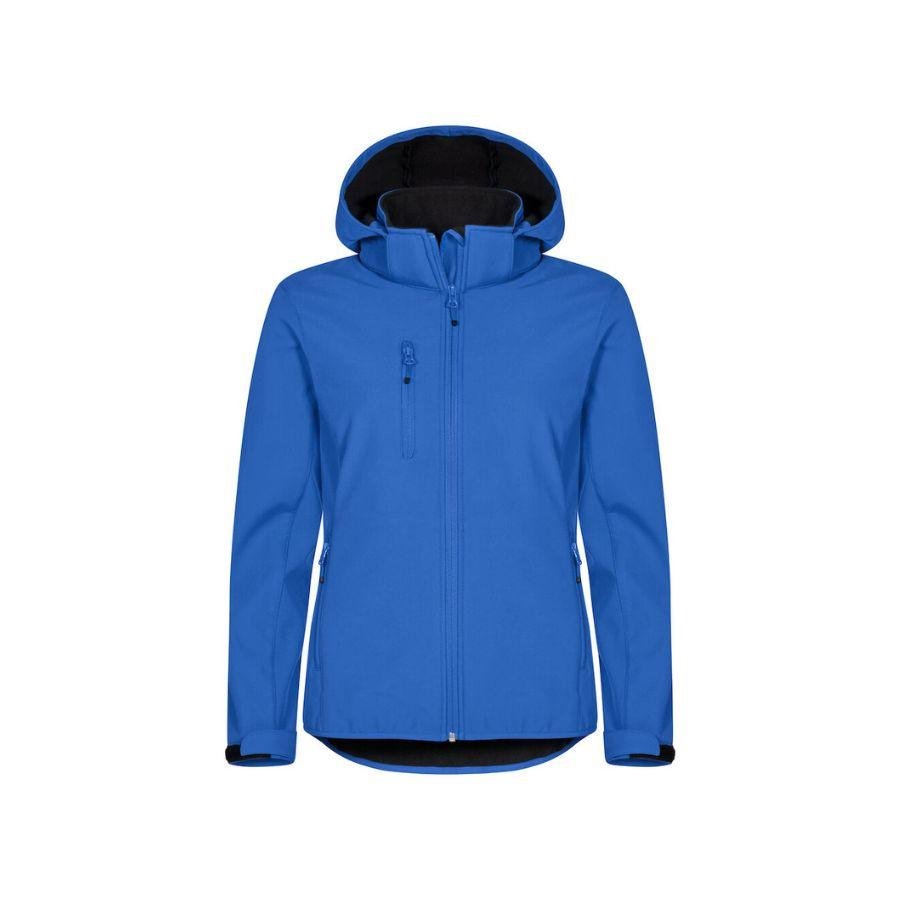 CHAQUETA SOFTSHELL CON CAPUCHA MUJER 315GSM | NW020953
