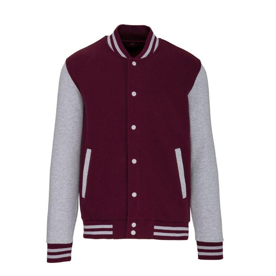 CHAQUETA ESTILO UNIVERSITARIO 320GSM | K497