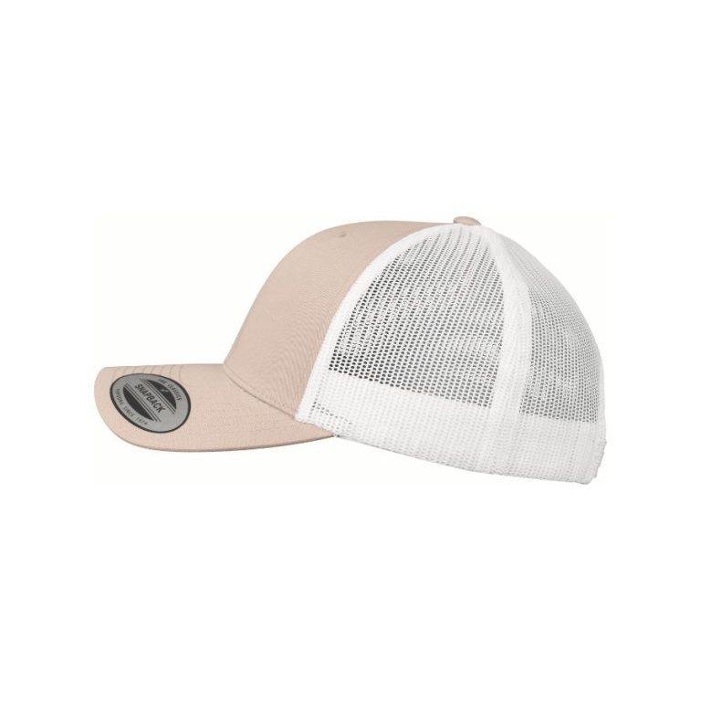 GORRA TRUCKER RETRO KHAKI-WHITE