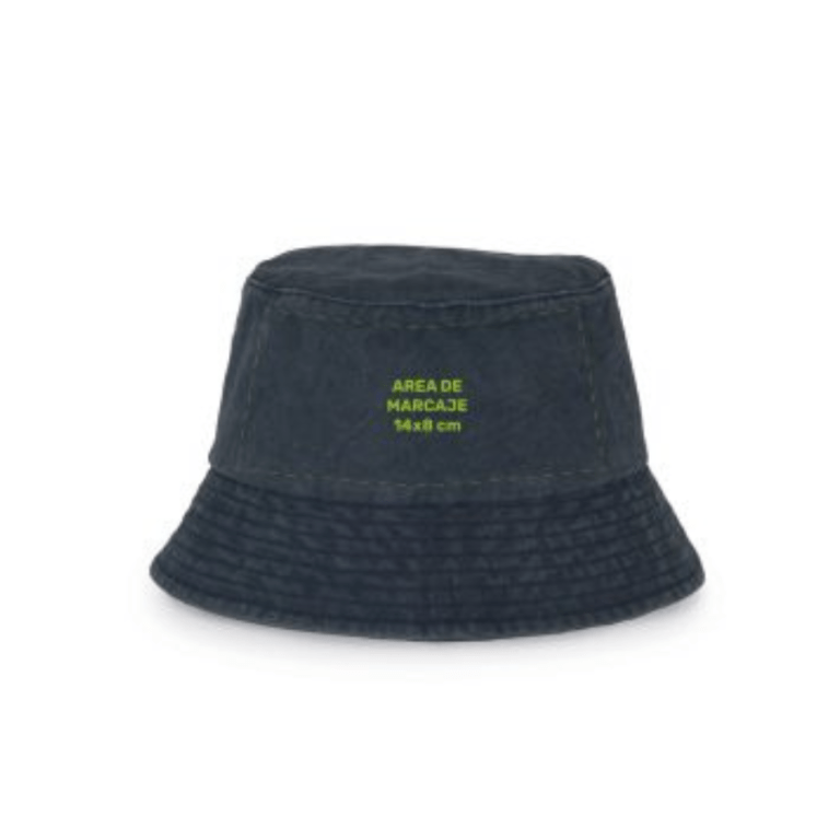 Gorro Vintage · Estilo Bucket · Gramaje Pesado · 300 GSM · Personalizable · Ref KP223 (3)