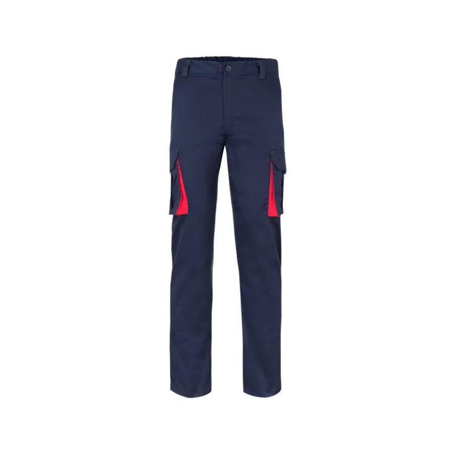 PANTALÓN MULTIBOLSILLOS ELÁSTICO BICOLOR 240GSM | V103024S