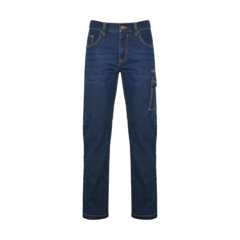 Pantalón Vaquero Multibolsillo Elástico Front