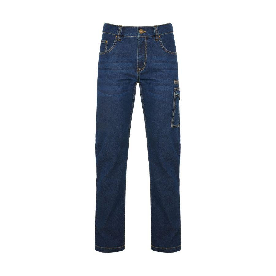 PANTALÓN VAQUERO ELÁSTICO MULTIBOLSILLOS 370GSM | R8402