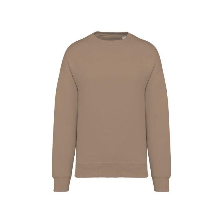 SUDADERA OVERSIZED FIT · SIN CAPUCHA · 300 GMS · TACTO MUY SUAVE · APARIENCIA ÚNICA · AS407 driftwood