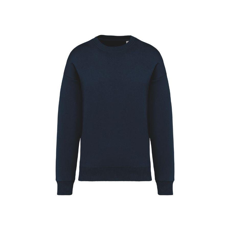 SUDADERA OVERSIZED FIT · SIN CAPUCHA · 300 GMS · TACTO MUY SUAVE · APARIENCIA ÚNICA · AS407 navy